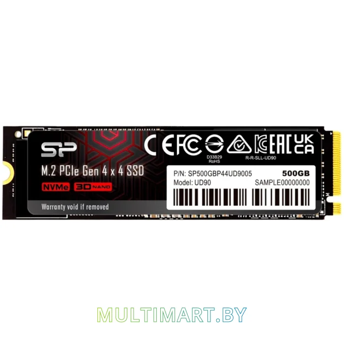 SSD диск Silicon-Power UD90 500GB (SP500GBP44UD9005)